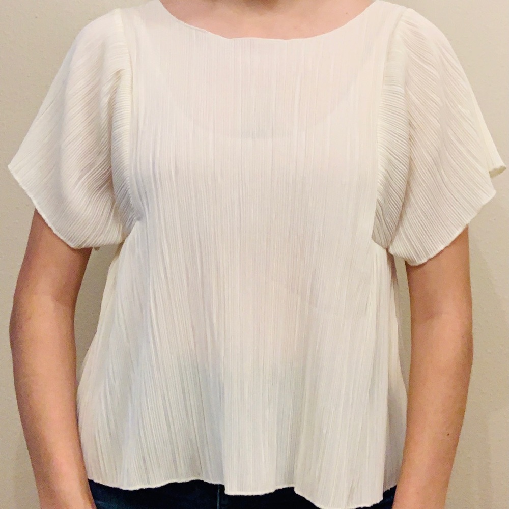 Madewell Ribbed Blouse - Picture 4 of 4